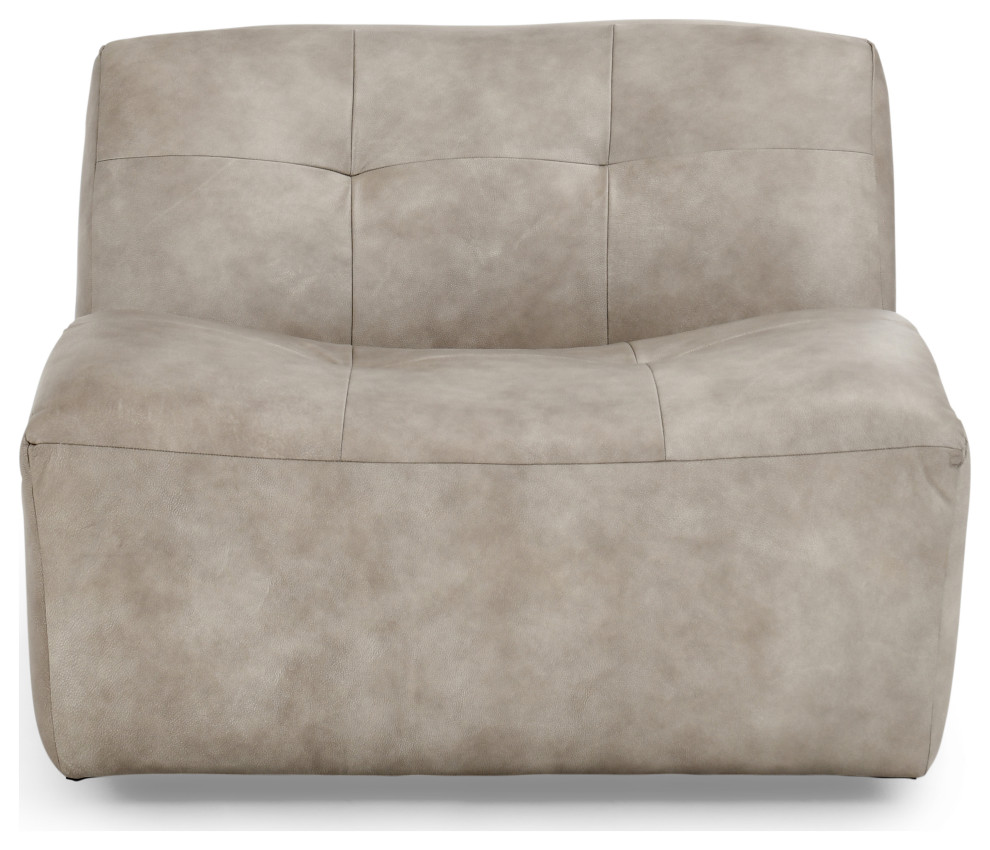 Gabriel Swivel Accent Chair Sand by Kosas Home   Contemporary   Armchairs And Accent Chairs   by Kosas  Houzz