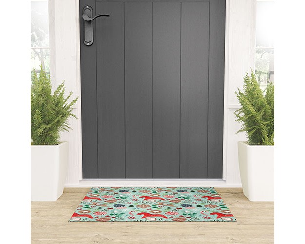 Pimlada Phuapradit Christmas Gingerbread Welcome Mat Society6