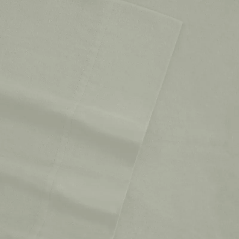 Tribeca Living Flannel Deep-Pocket Sheet Set