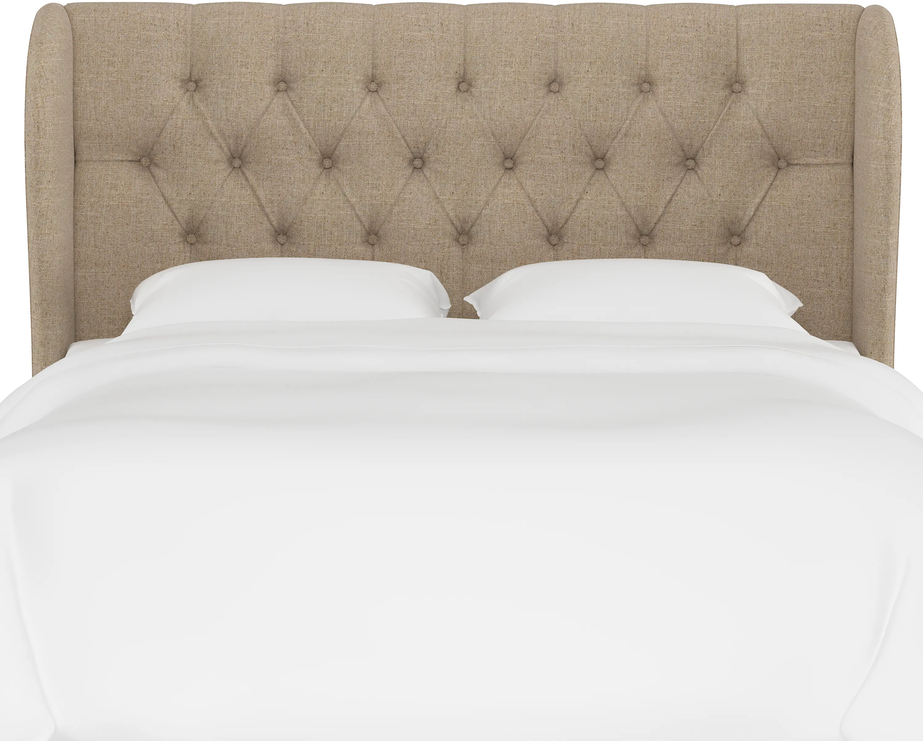 Jaclyn Tan Sloped Wingback Twin Headboard - Skyline Furniture