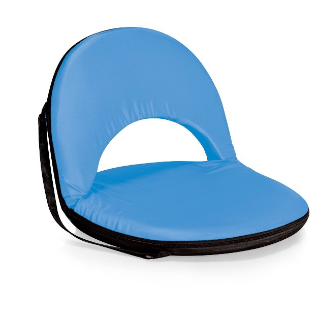 Picnic Time Metro Portable Reclining Seat Blue