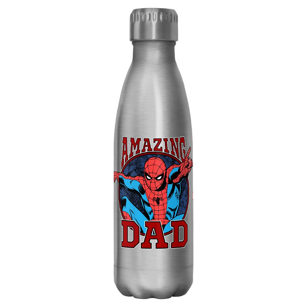 Spider-Man Fathers Day 17-oz. Stainless Steel Water Bottle