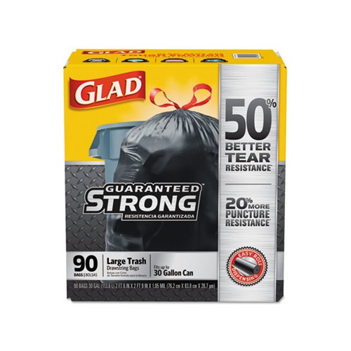 Glad Drawstring Large Trash Bags  CLO78952