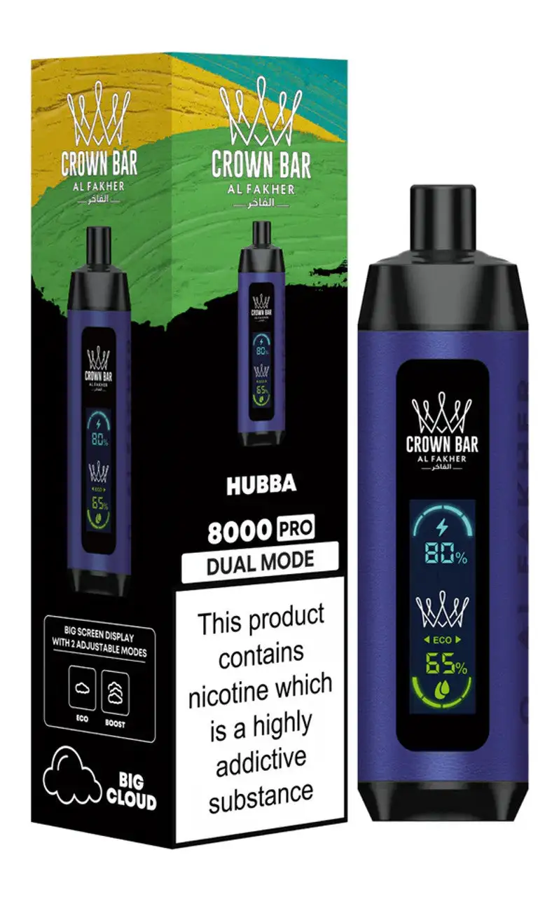 Al Fakher Crown Bar Pro 8000 Disposable