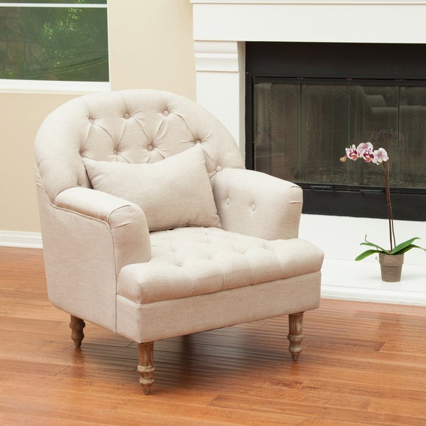 Anastasia Tufted Armchair by Christopher Knight Home