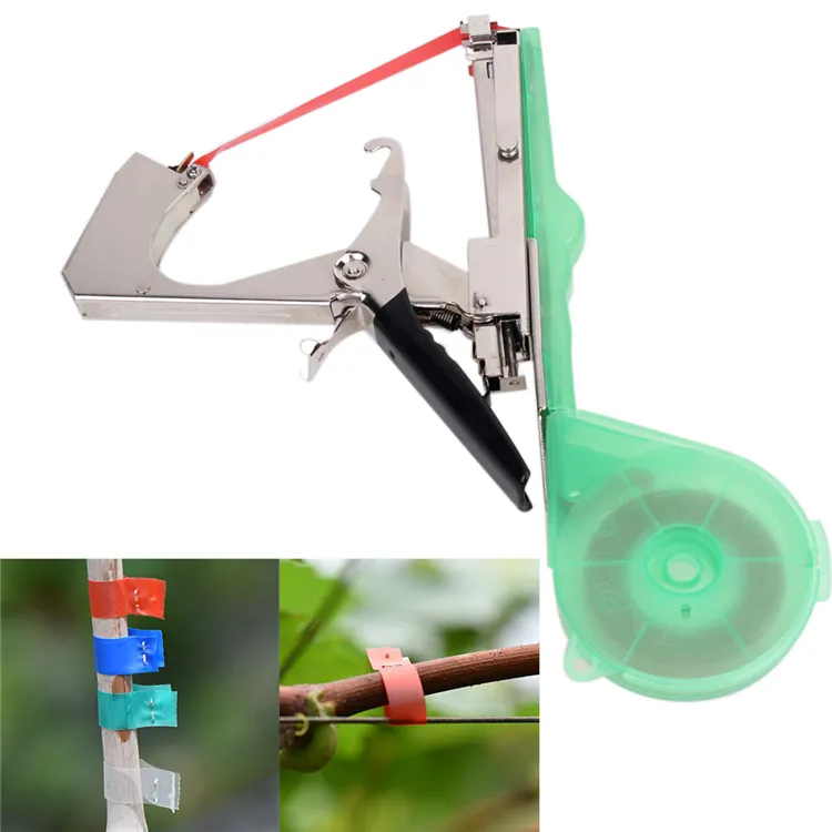 Garden Plant Tying Tapetool Tapener Machine Branch Hand Tying Machine Tapetool Tapener Vegetable Stem Strapping Pack Tool