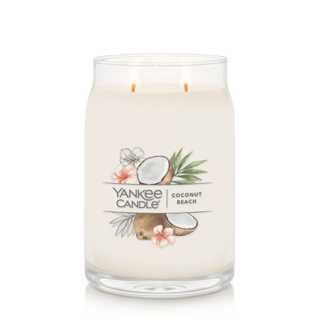 Yankee Candle  Signature Large Jar Candle in Coconut Beach