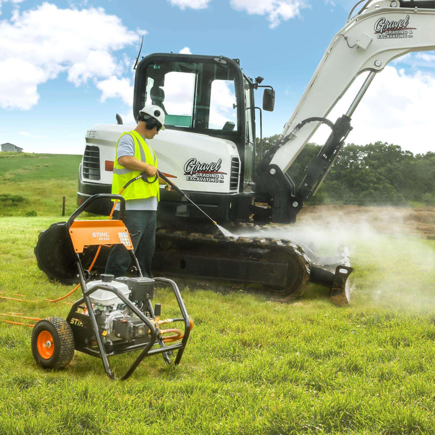 STIHL RB 600 3200 psi Gas 3 gpm Pressure Washer