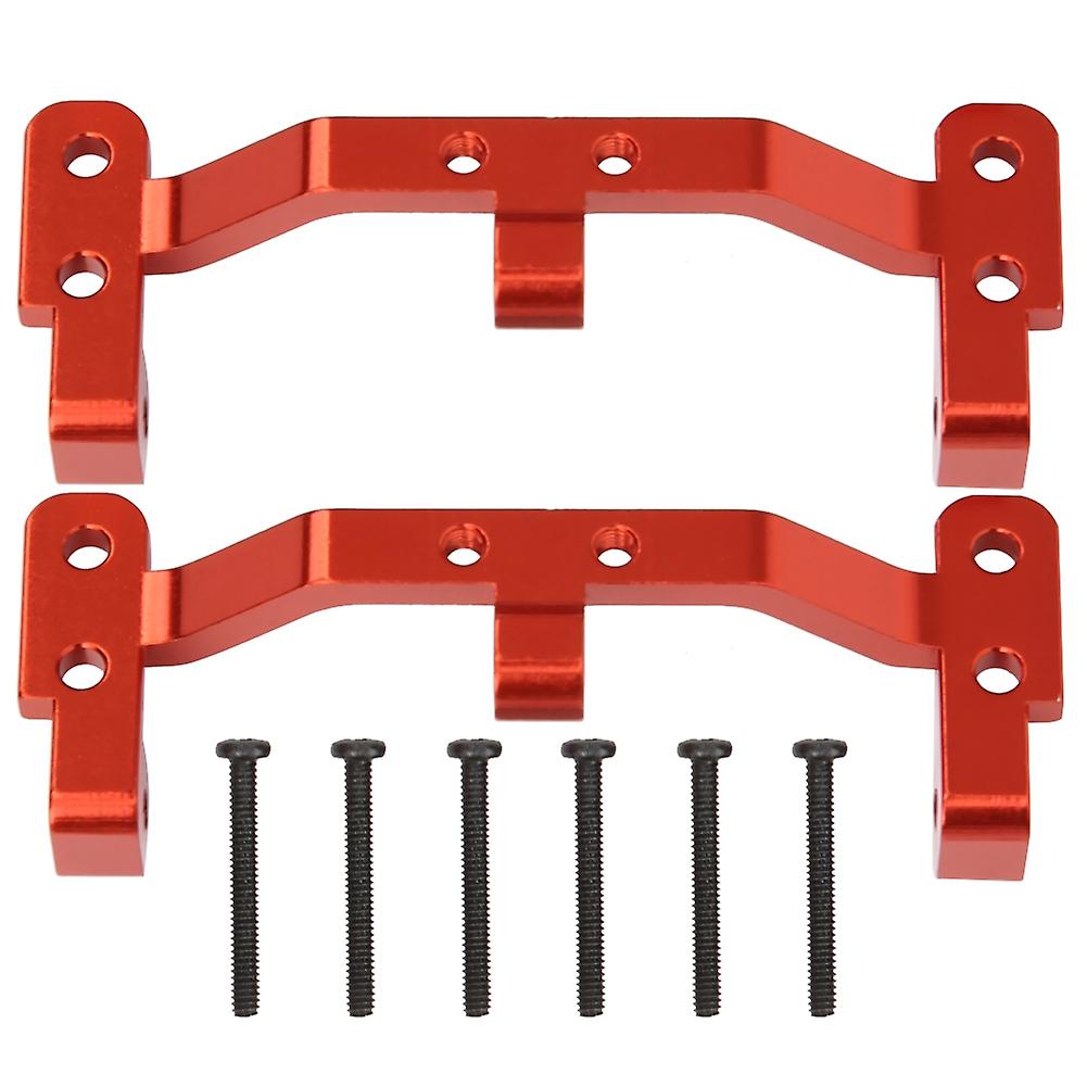 2pcs Metal Pull Rod Base Seat Rc Car Parts Accessories For Mn 1/12 Rc Crawler Mn90red