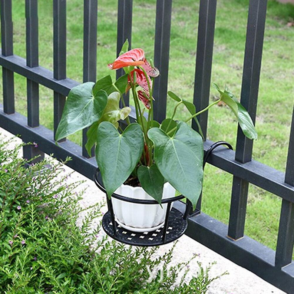 Metal Hanging Pot Plant Hanger Chain Hanging Planter Basket Balcony Flower Stand