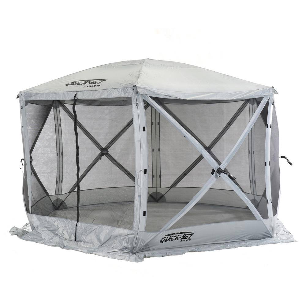 Clam 12 ft. x 12 ft. Quick-Set Escape Portable Camping Outdoor Gazebo Canopy Shelter CLAM-ES-114246