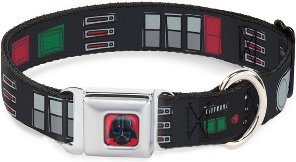 Buckle-Down Star Wars Darth Vader Utility Belt Polyester Seatbelt Buckle Dog Collar