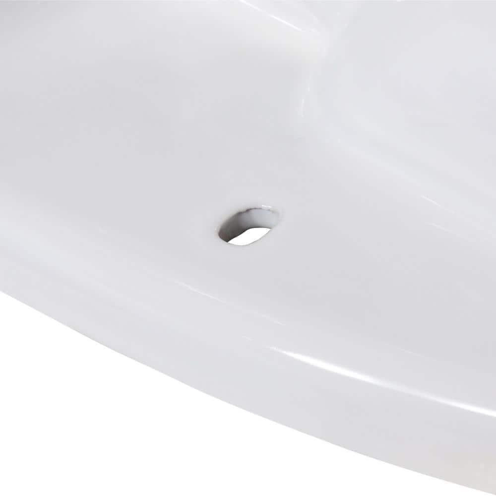 American Standard Cadet 3 PowerWash 10 in Roughin 2Piece 128 GPF Single Flush HighEfficiency Round Toilet in White