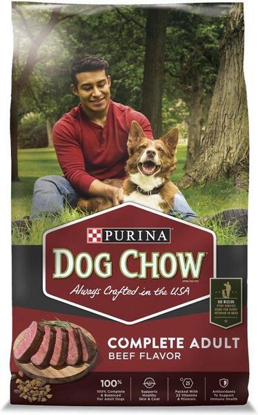 Dog Chow Complete Adult with Real Beef Dry Dog Food