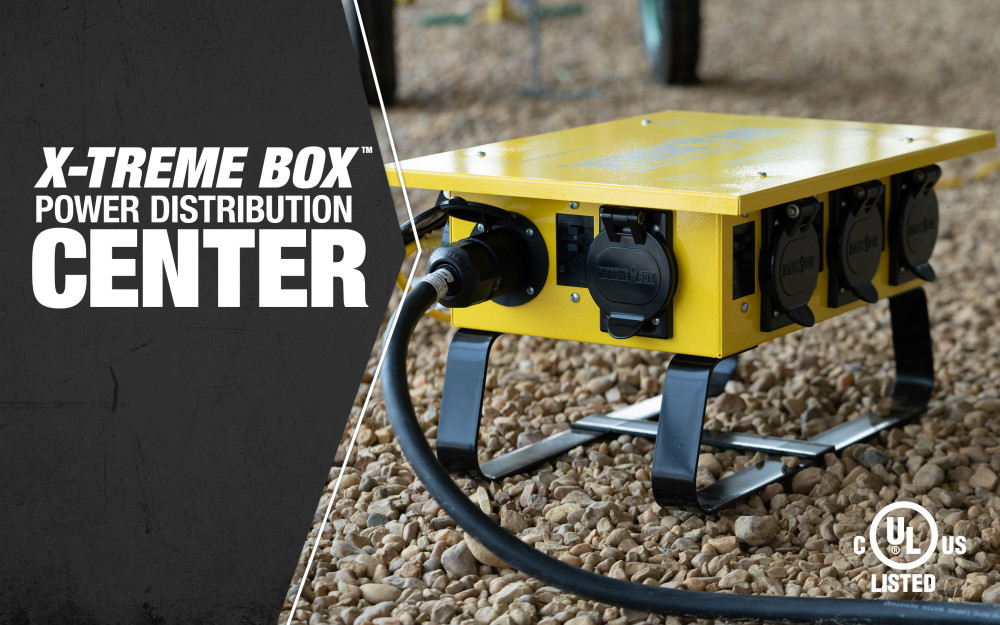 Southwire X TREME BOX Power Distribution Unit with Roll Cage ;