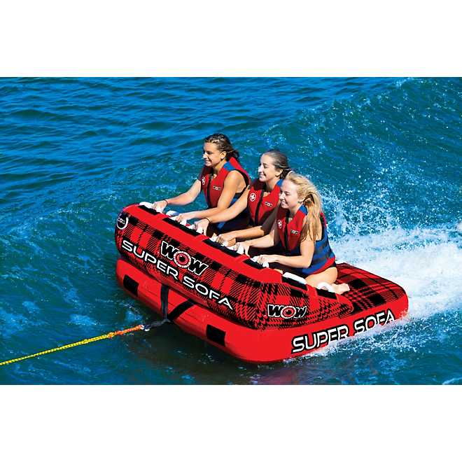 WOW Watersports Super Sofa 3 Person Towable