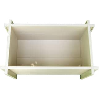 New Age Pet Rectangular 30 in. ECOFLEX Garden-Flower Planter EPLT103-R30