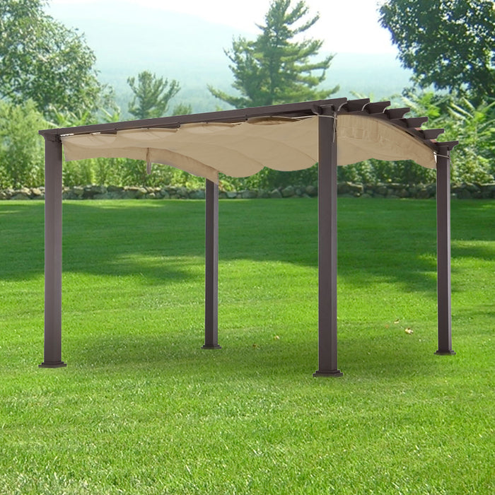 Garden Winds Replacement Canopy for the L-PG141PCO-PK Pergola Riplock 350