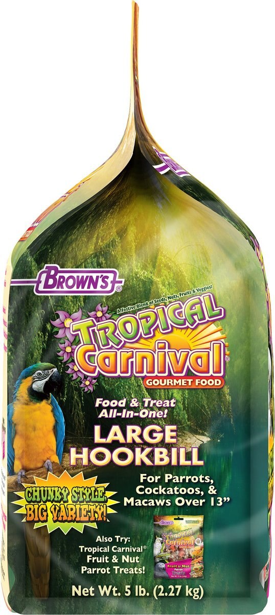 Brown's Tropical Carnival Gourmet Large Hookbill Food