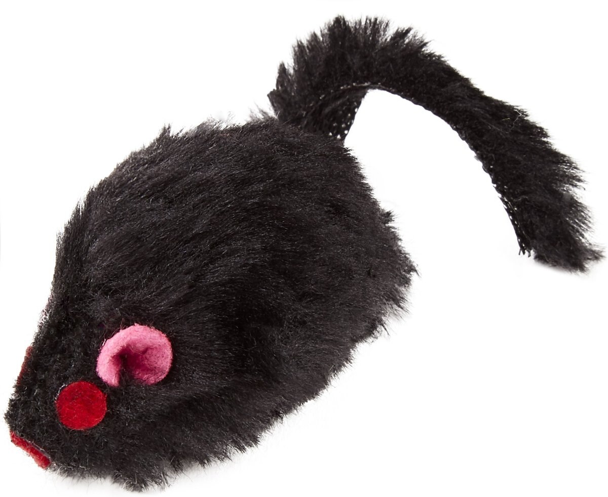 Penn-Plax Purr Pet Bag of Mice Cat Toy， Color Varies