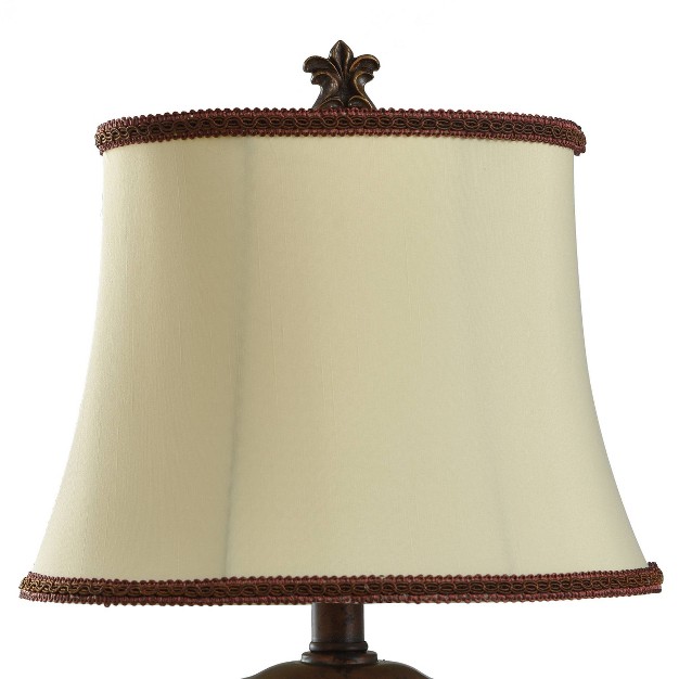 Maximus Table Lamp Bronze Finish With Ivory Shade Stylecraft