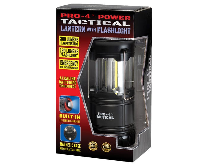 Pro 4 Marketing Lantern with Flashlight 9749