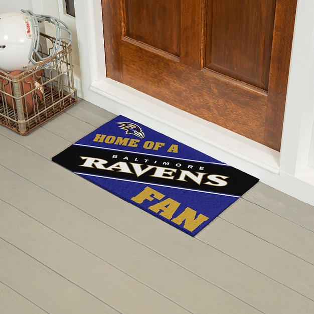 Evergreen Baltimore Ravens Pvc Mat Color