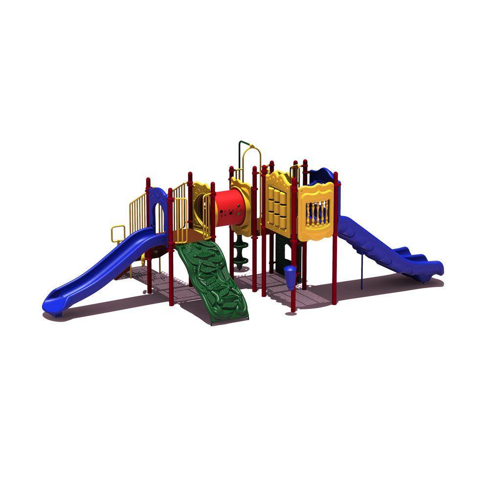 Ultra Play UPlay Today Carson's Canyon (Playful) Commercial Playset with Ground Spike UPLAY-009-P