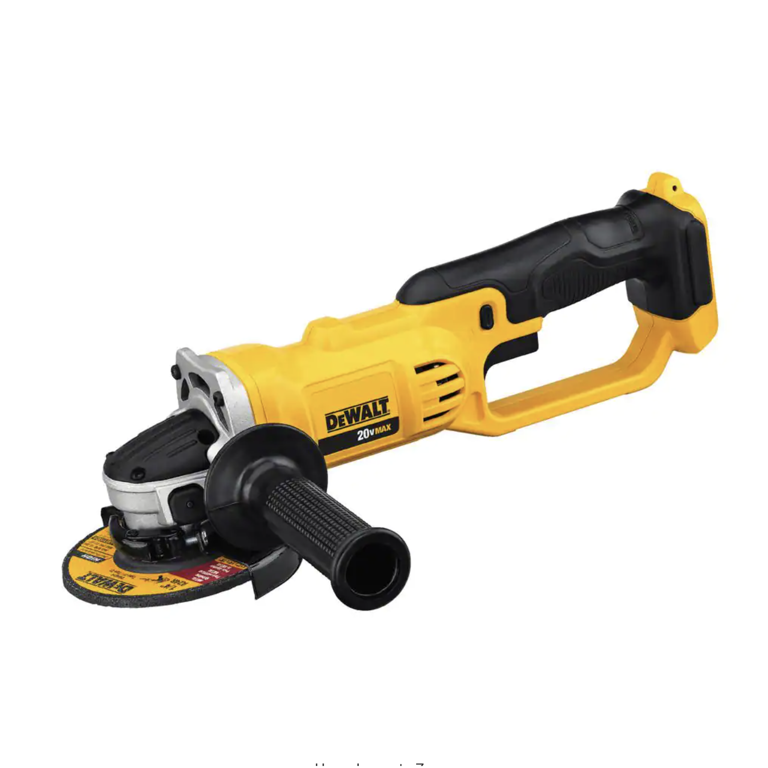 Dewalt DCG412P1 20-Volt MAX Cordless 4-1/2 in. to 5 in. Grinder， (1) 20-Volt 5.0Ah Battery and Charger