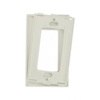 Leviton White 1-Gang DecoratorRocker Wall Plate (15-Pack) VB1-80301-THD