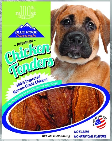 Blue Ridge Naturals Chicken Tenders Dehydrated Dog Treats