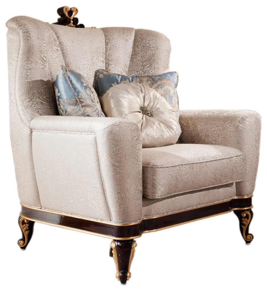 Infinity Single Sofa   Traditional   Armchairs And Accent Chairs   by Infinity Furniture  Houzz