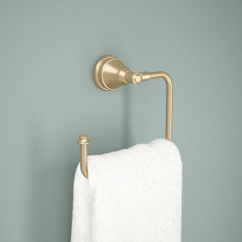 Delta Mylan Towel Ring in Champagne Bronze MYN46-CZ