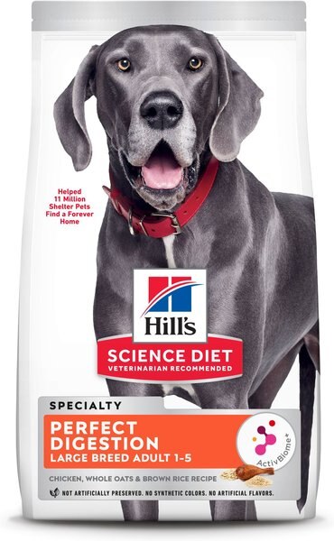 Hill's Science Diet Adult Perfect Digestion Large Breed Chicken Dry Dog Food