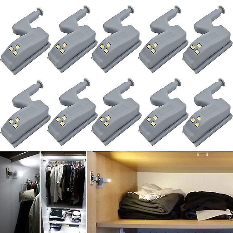 10pcs Universal LED Cabinet Hinge Door Lamp