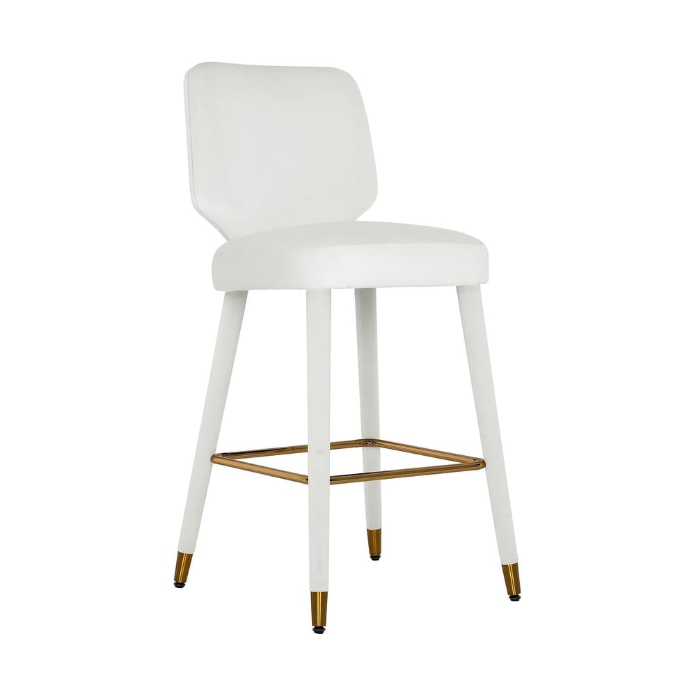 Athena Velvet Bar Stool