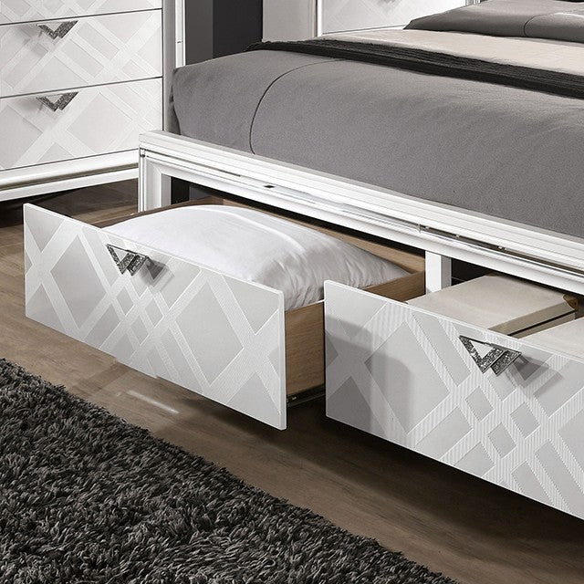 EMMELINE BED     |     FOA7147WH