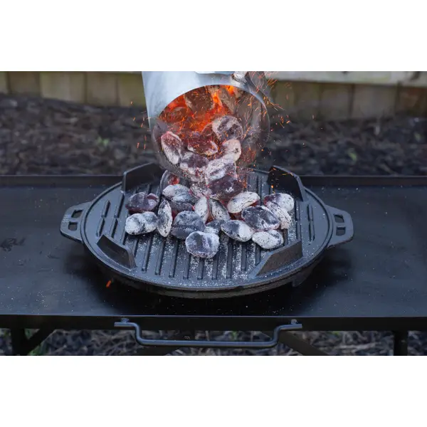 Lodge Cast Iron Kickoff Portable Grill