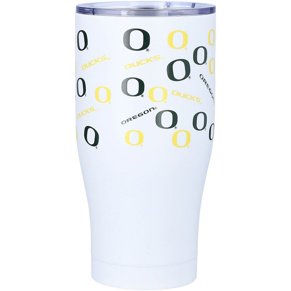 Oregon Ducks 24oz. All Over Print Stainless Steel Tumbler