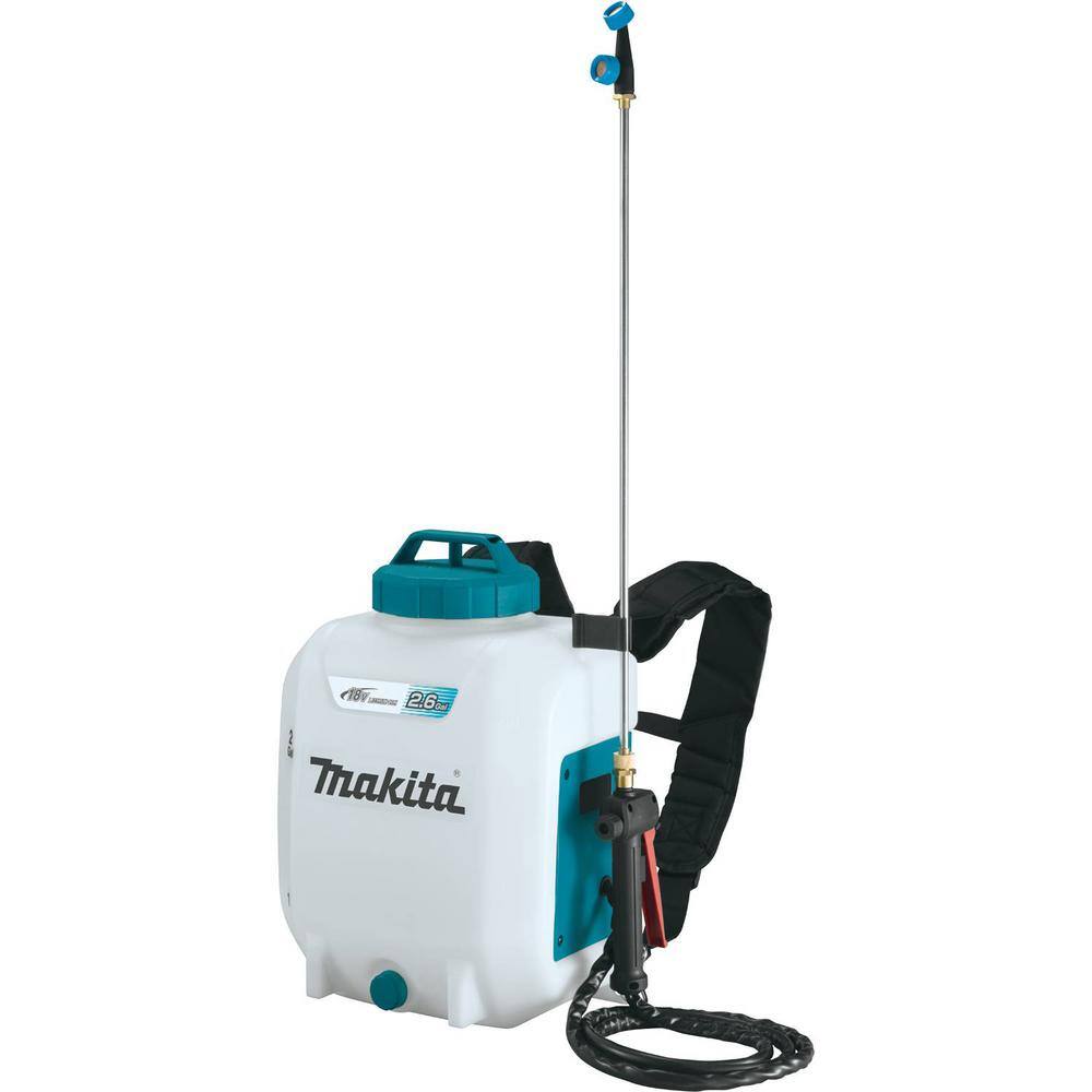 Makita 18V LXT Lithium-Ion Cordless 2.6 Gallon Backpack Sprayer (Tool Only) XSU01Z