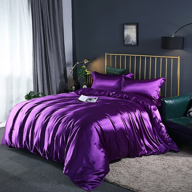 SleepSoft Luxury Silk Bedding Set