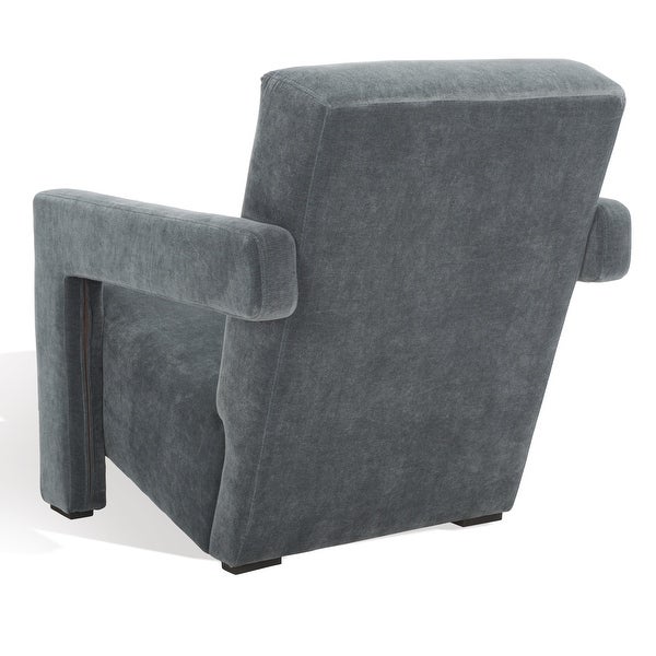 SAFAVIEH Couture Taylor Modern Velvet Accent Chair - 27 in. W x 35 in. D x 30 in. H