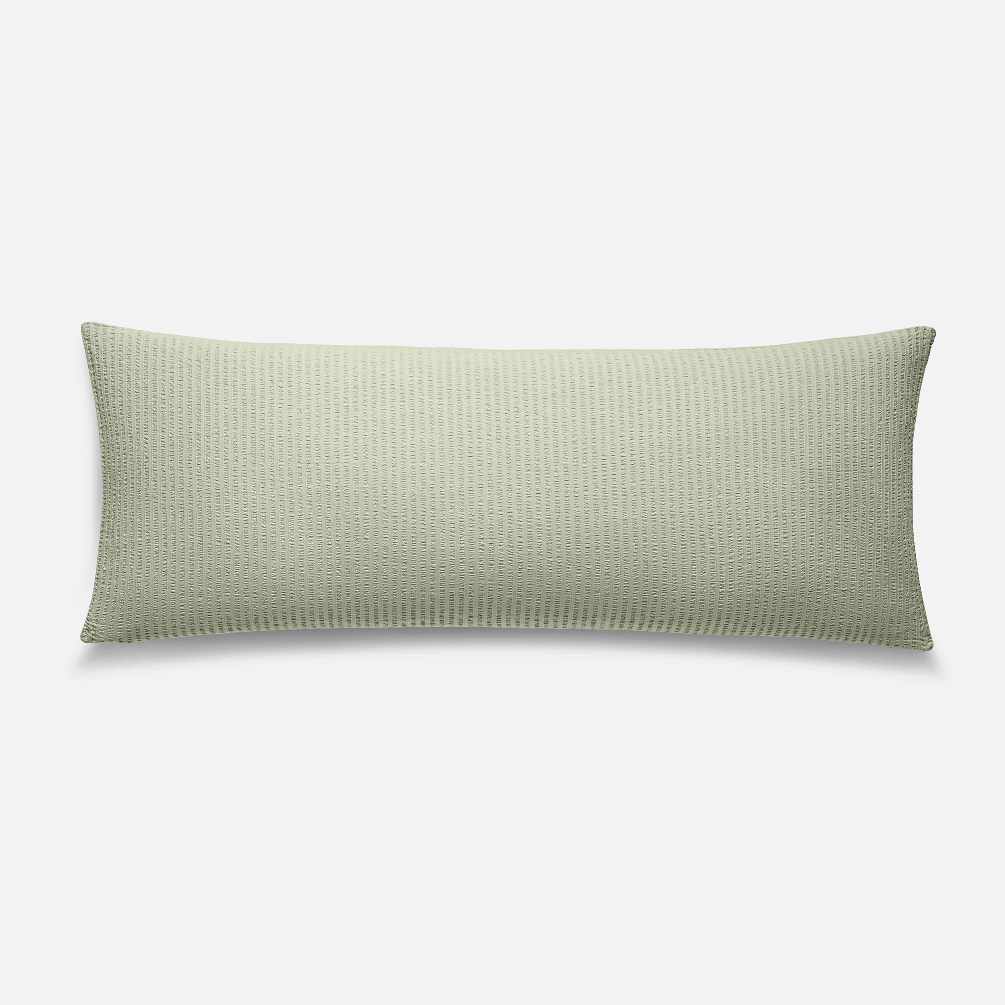 Textured Stripe Lumbar Pillow Cover - Last Call