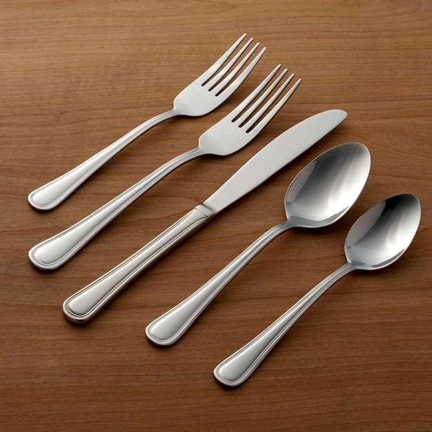 Oneida 74pc Stainless Steel Hollis Flatware Set