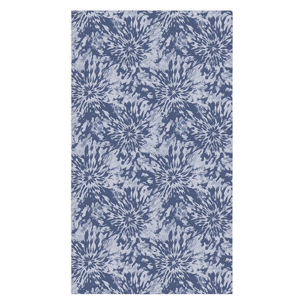 Emanuela Carratoni Blue Tie Dye Tablecloth Deny Designs