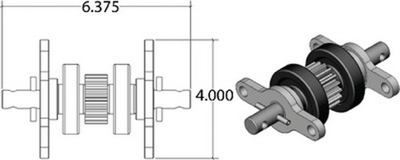 AP Products 014122837 Std Gear Pack  44Nickel  0...