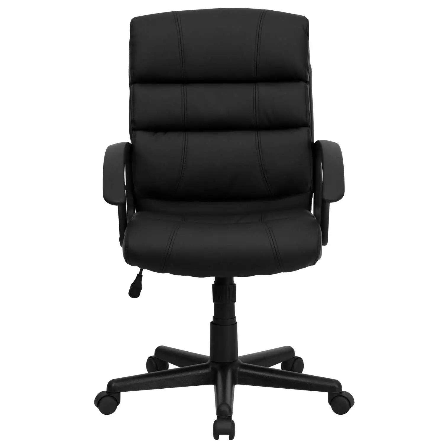 Black Leather Office Chair