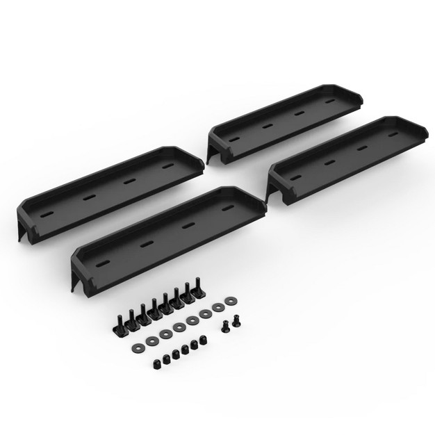 Yakima Truck Bed Track Hd Kit For Overhaul Hd And Outpost Hd 500 Pound On road Capacity And 300 Pound Off road Capacity set Of 2 Black