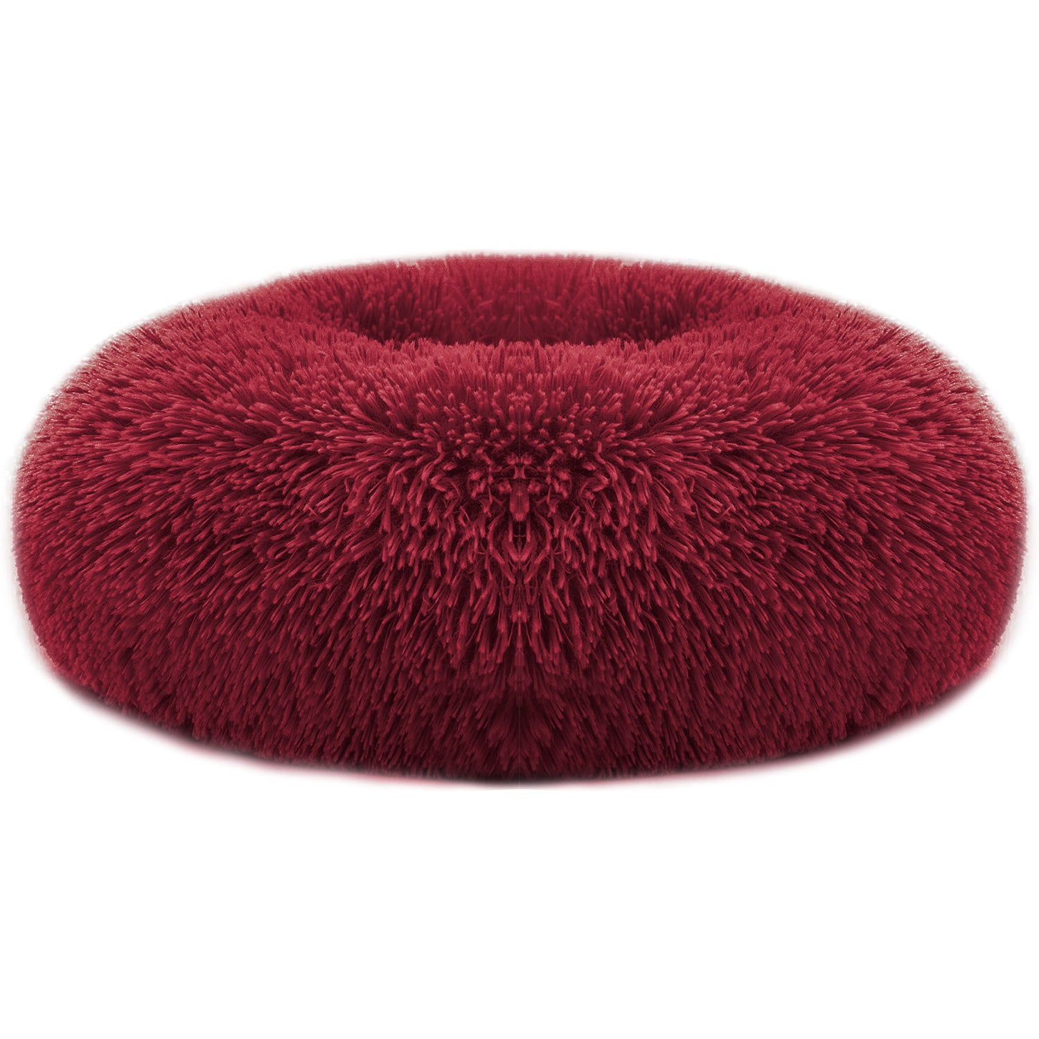 iMountek Pet Dog Bed Soft Warm Fleece Puppy Cat Bed Dog Cozy Nest Sofa Bed Cushion For Dog Red L