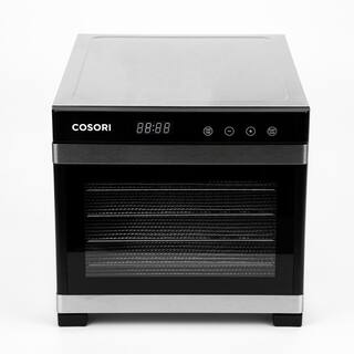 Cosori 6 Trays Premium Stainless Steel Food Dehydrator with Mesh Screen and Fruit Roll Sheet KAAPFDCSNUS0003